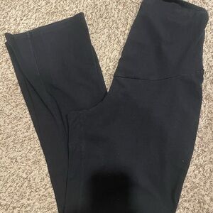 Sonoma Black Maternity Flare Pants